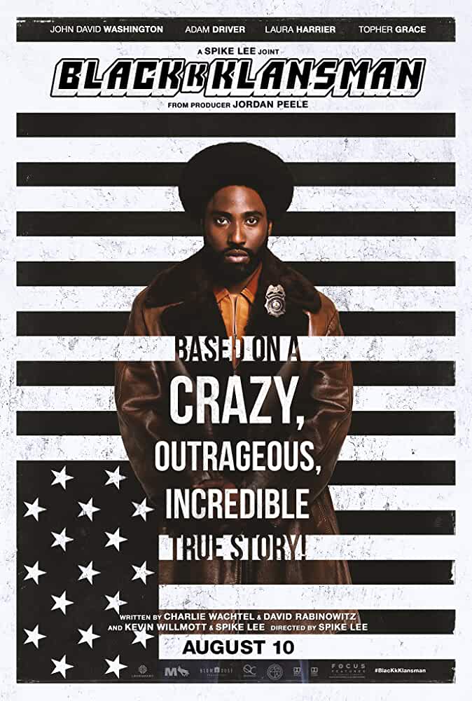 Blackkklansman (2018) BluRaY DuaL Audio Hindi 720p [ 1.2GB ] || 480p [ 450MB ] download