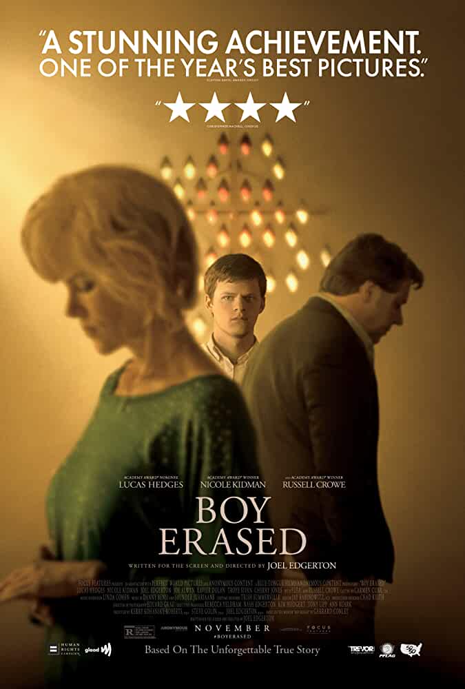 Boy Erased (2018) BluRaY DuaL Audio Hindi 720p [ 1.0GB ]  || 480p [ 350MB ] download