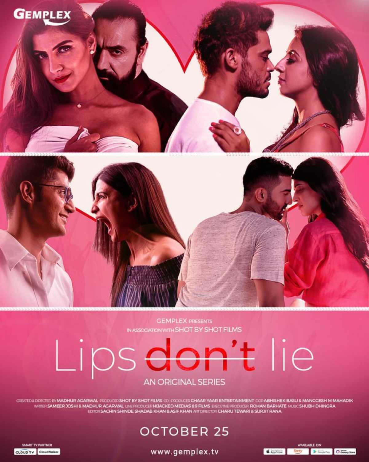 Lips Dont Lie (2020) HDRip Complete Gemplex Original Hindi 720p [ 900MB ] || 480p [ 400MB ] download