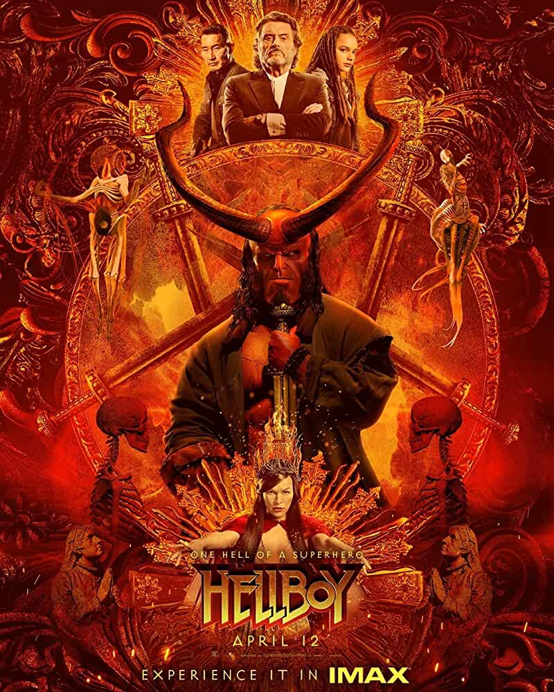 HellBoY (2019) BluRaY DuaL Audio Hindi 720p [ 1.0GB ] || 480p [ 400MB ] download