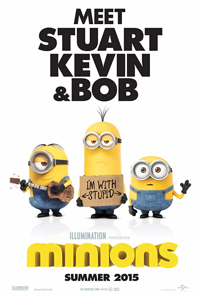 Minions (2015) BluRaY DuaL Audio Hindi 720p [ 800MB ] || 480p [ 290MB ] download