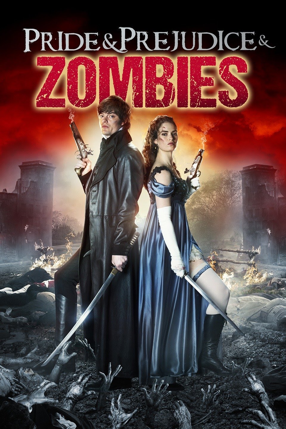 Pride and Prejudice and Zombies (2016) BluRay Dual Audio Hindi 720p [ 900MB ] || 480p [ 300MB ] download