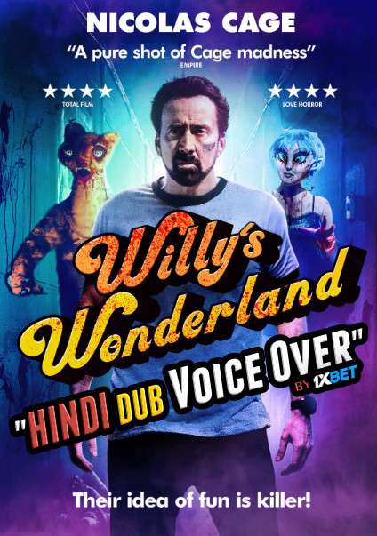 Willys Wonderland (2021) WEBRip DuaL Audio Hindi UnofficaL 1xBet Dubbed 720p [ 900MB ] || 480p [ 300MB ] download