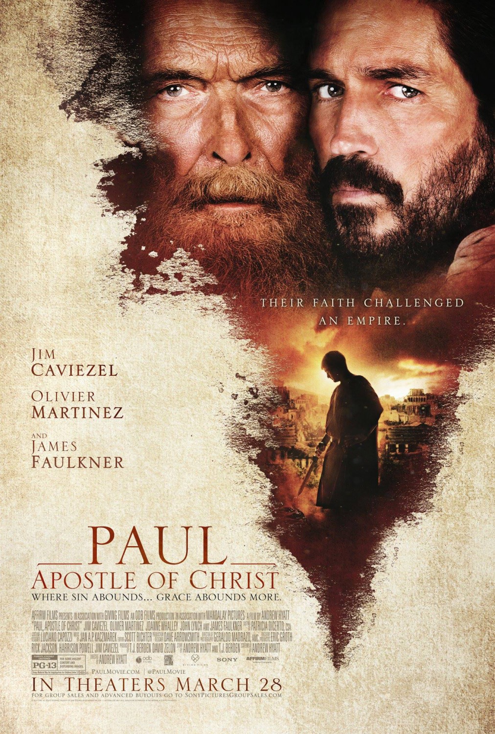 Paul, Apostle of Christ 2018 WEBRip Dual Audio Hindi Unoffical Dubbed 720p [1XBET] download