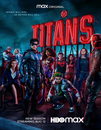 DC Titans Season 3 WEB-DL Complete Hindi Dubbed 720p | 480p NetFlix download