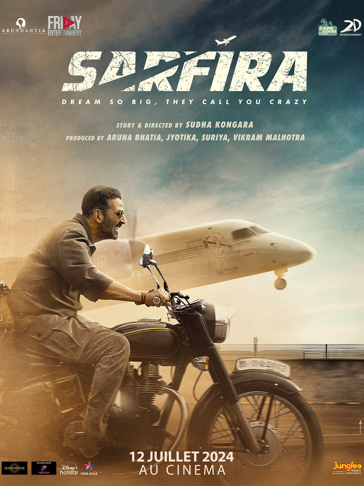 Download Sarfira (2024) WEB-DL DSNP Hindi DD5.1 Full Movie 1080p | 720p | 480p [350MB] download