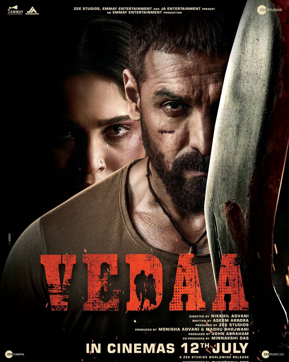 Download Vedaa (2024) WEB-DL Hindi DD5.1 Full Movie 1080p | 720p | 480p [450MB] download