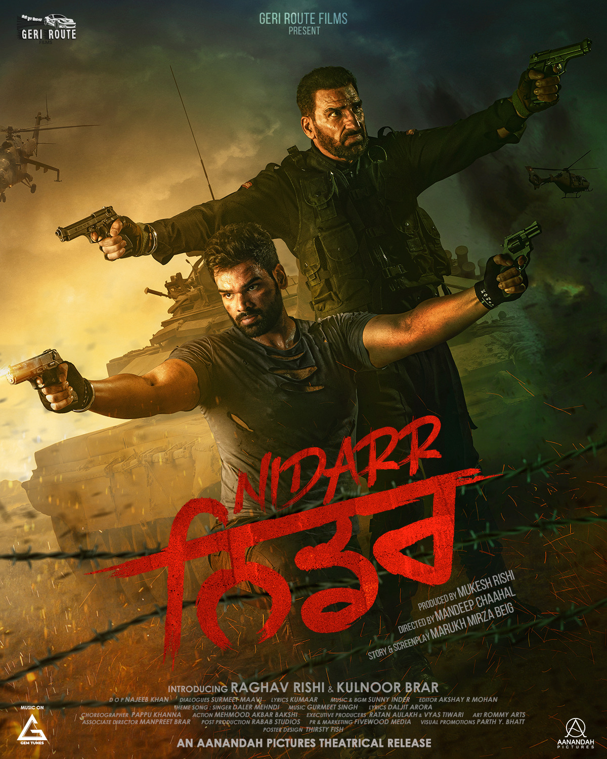 Download Nidarr (2023) WEB-DL Punjabi Full Movie 1080p | 720p | 480p [400MB] download