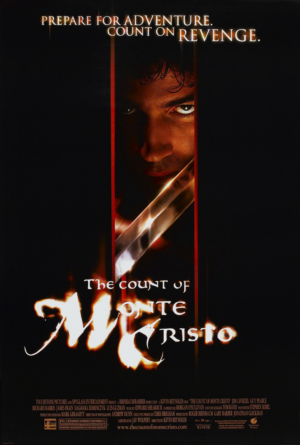 Download The Count of Monte Cristo (2002) BluRay Dual Audio Hindi 1080p | 720p | 480p [450MB] download