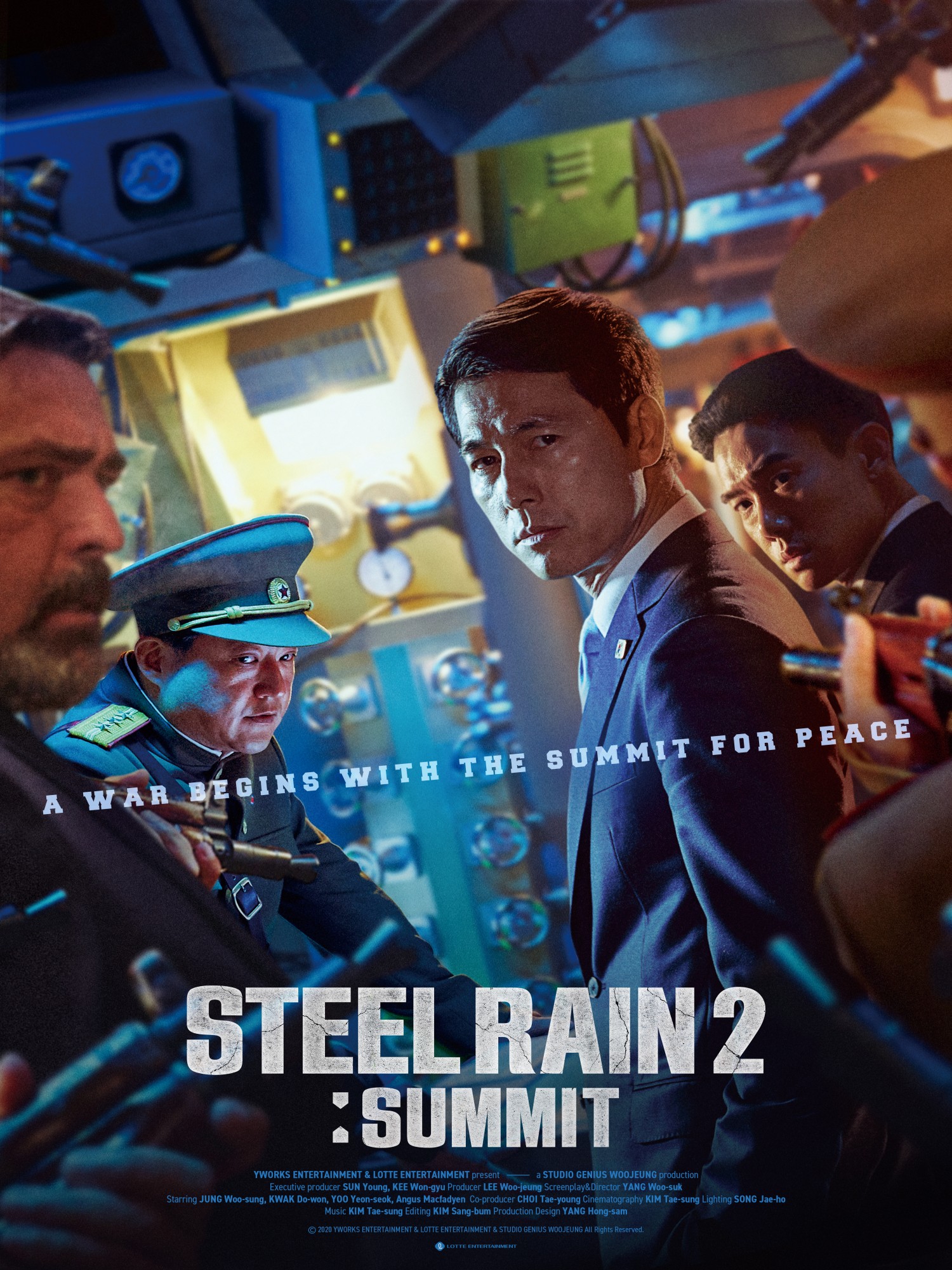 Download Steel Rain 2: Summit (2020) BluRay Dual Audio Hindi 1080p | 720p | 480p [450MB] download