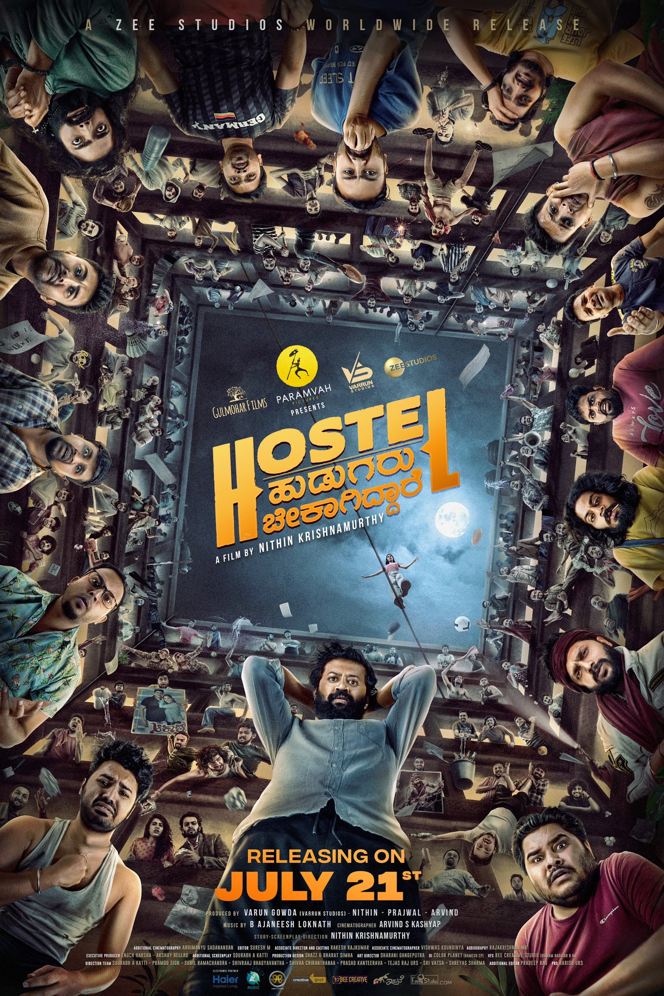 Download Hostel Hudugaru Bekagiddare (2023) WEB-DL Hindi ORG. 1080p | 720p | 480p [500MB] download